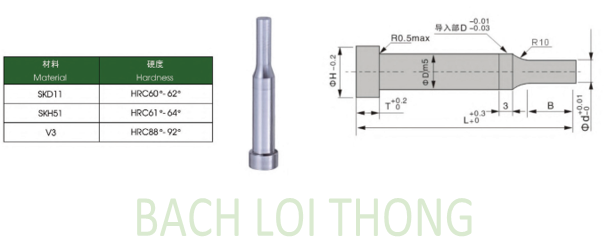 STRAIGHT PUNCH-A TYPE